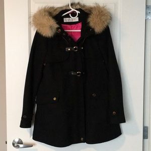 Trina Turk Wool Swing Coat